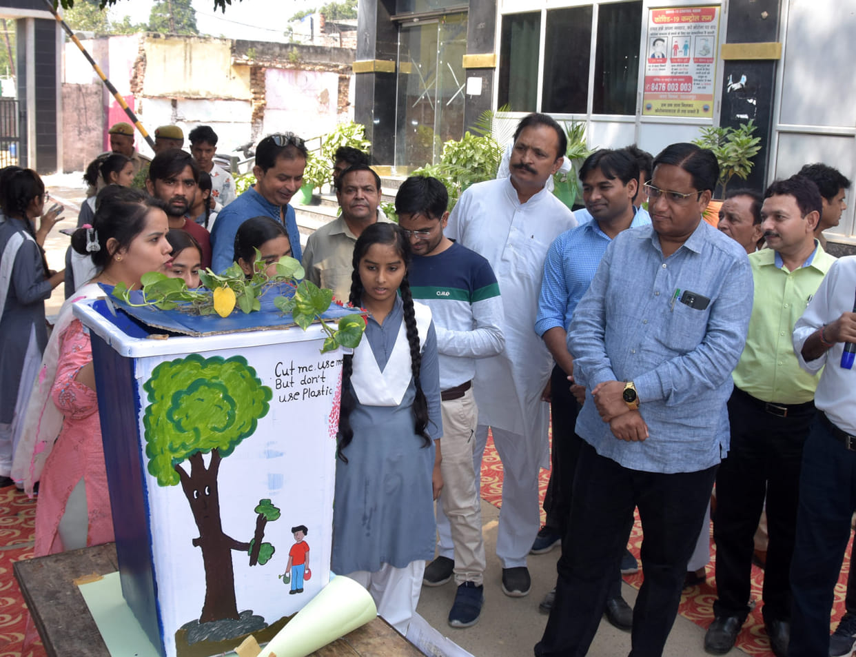 Students demonstrated their skills in Tod Se Jod Competition