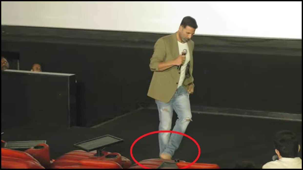 Ram Setu:  Akshay kumar took off his shoes before releasing Jai Shri Ram song Abhishek Sharma