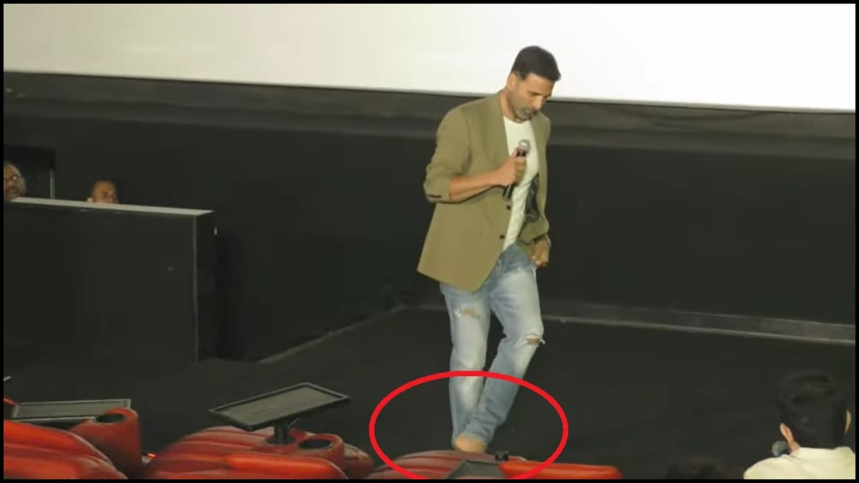 Ram Setu:  Akshay kumar took off his shoes before releasing Jai Shri Ram song Abhishek Sharma