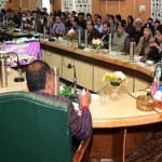 श्रीनगर में बैठक करते एलजी उपराज्यपाल मनोज सिन्हा