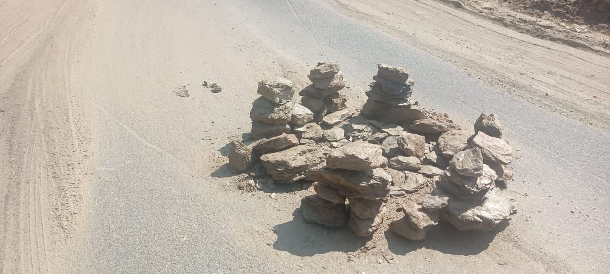 Pothhole In Road