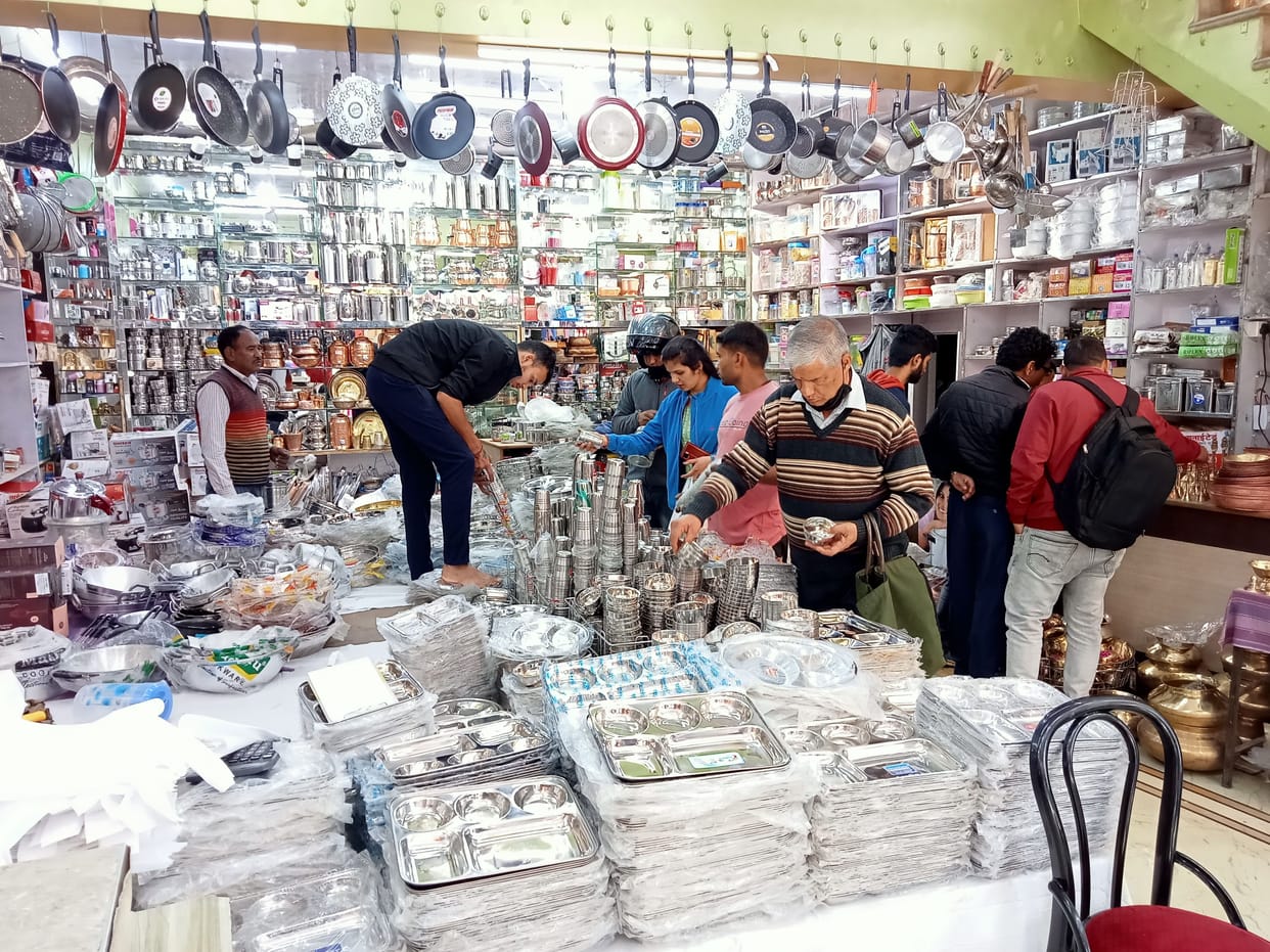 Almora Market Set For Dhanteras