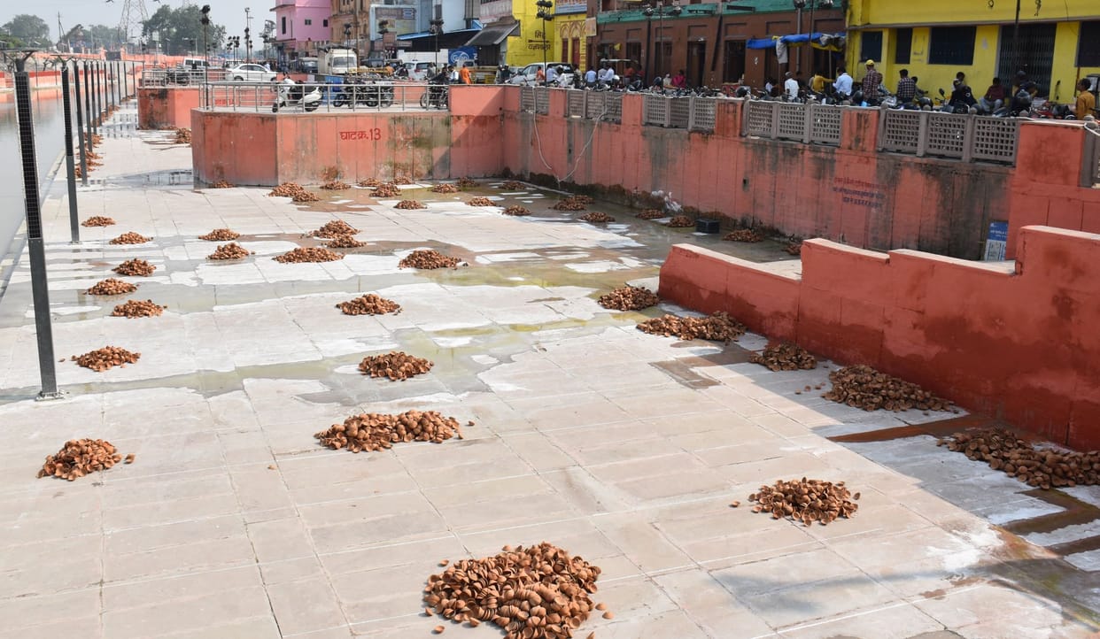 Diya arrived at ghat, placed at marking starts from today
