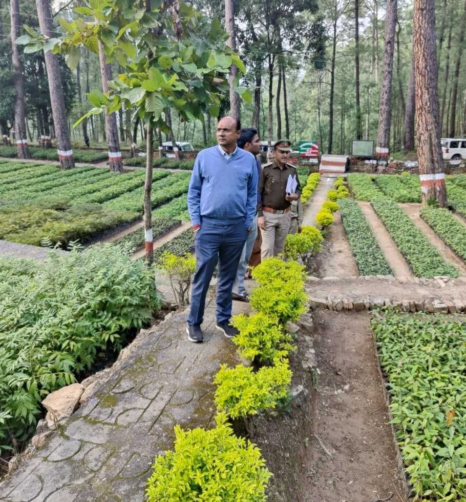 Chief Forest Conservator Visits Bageshwar