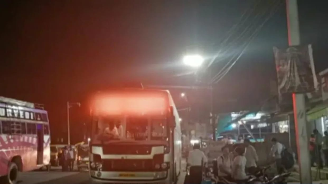 After being fired from the job in Satna the driver fed abusive words in the display of the bus read more