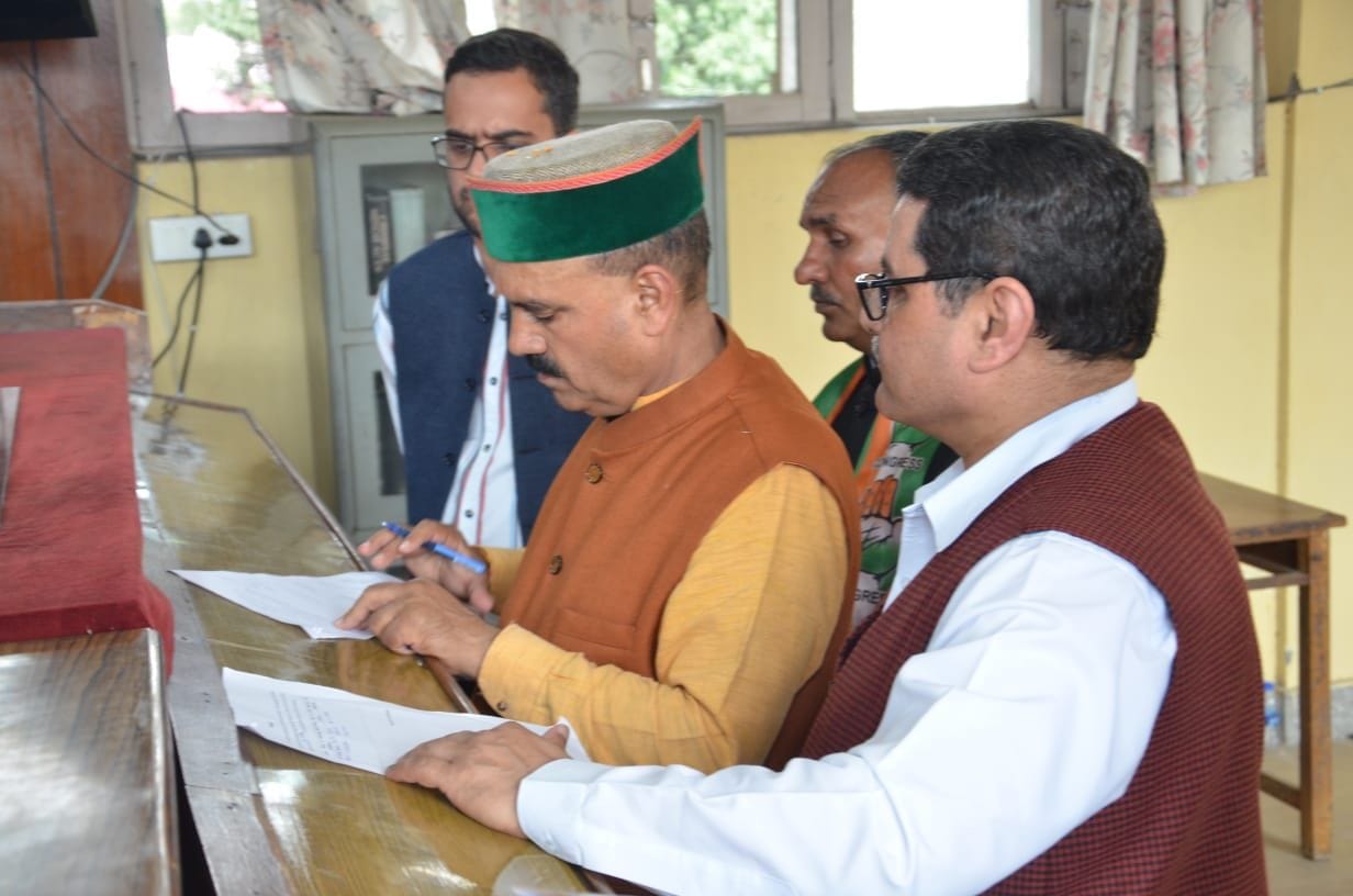 Lakhanpal filled election nomination papers for the third time