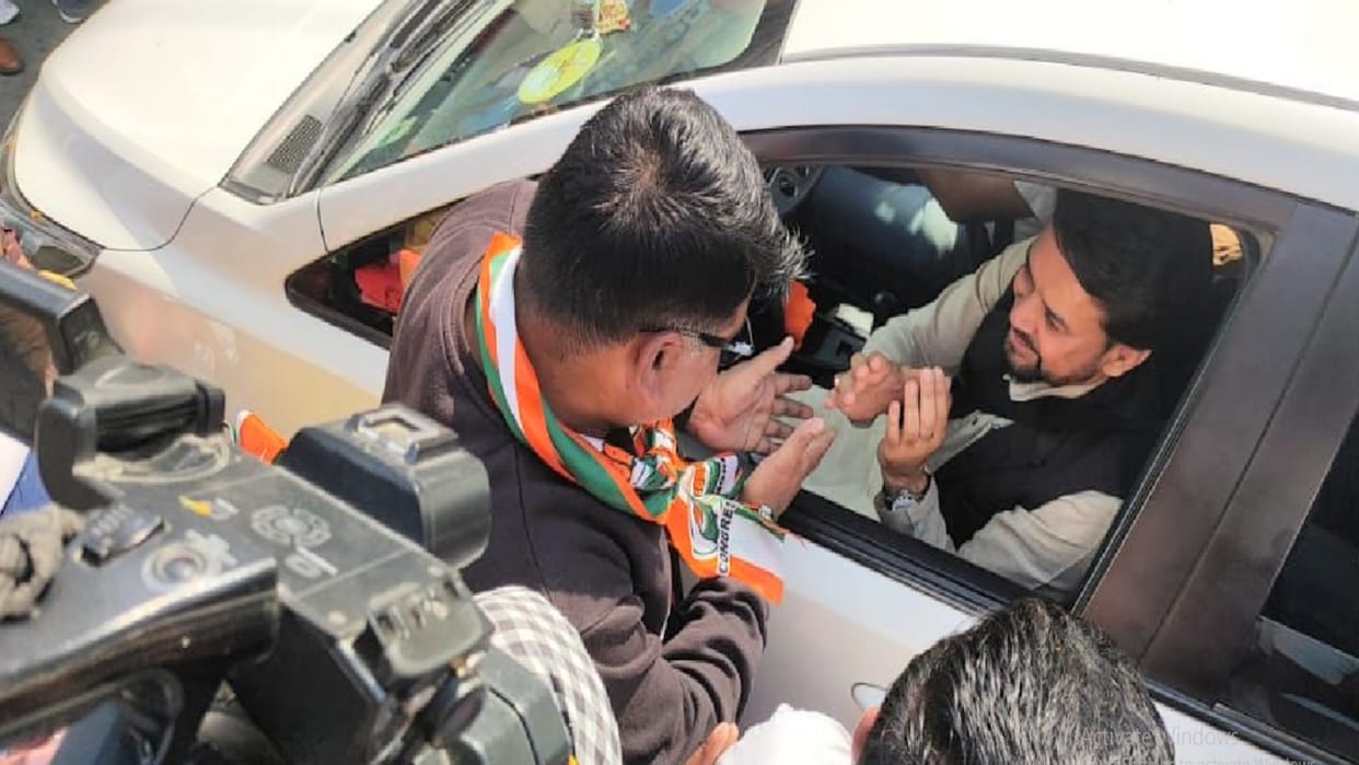 himachal election 2022, Congress candidate Raizada opened the way for Anurag Thakur in Una, know the whole mat