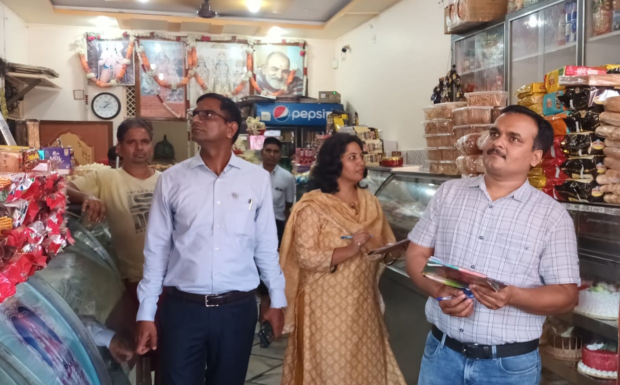 Raid on sweet shops, seized goods worth 51 lakhs after tax evasion