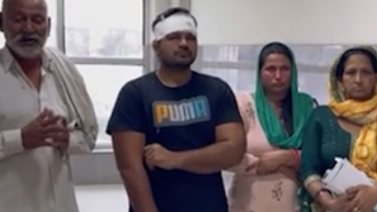 attack and firing at family due to land dispute in Nagaur