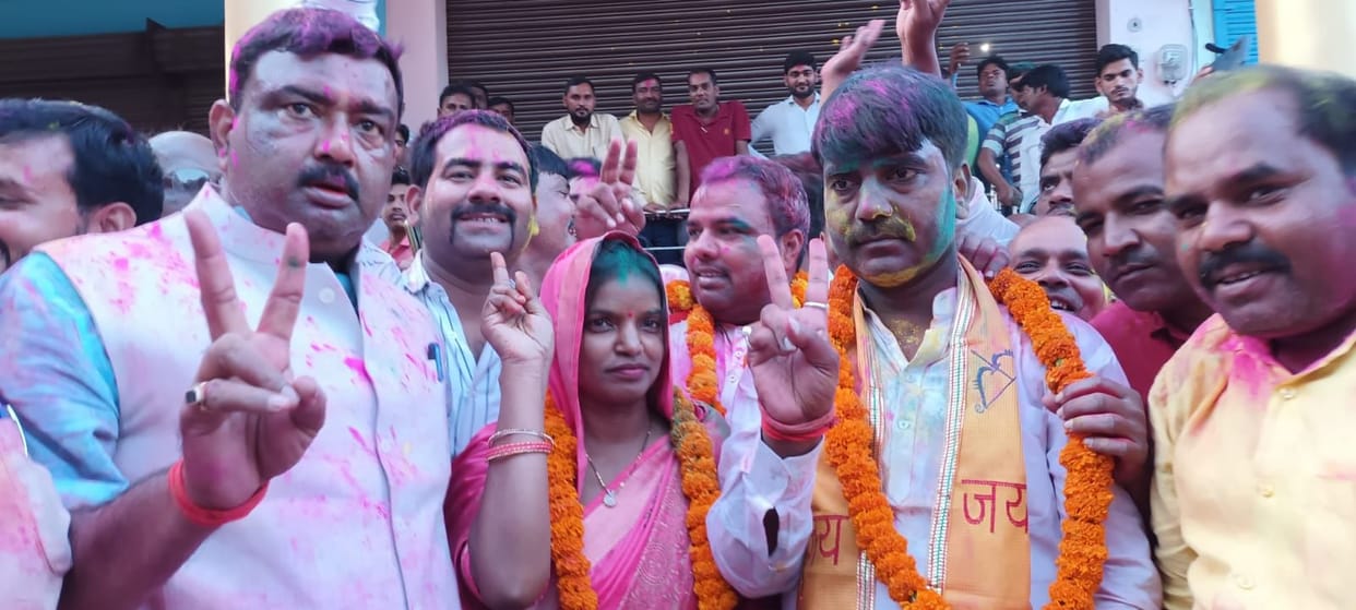 MLA's wife elected Hansar's block chief