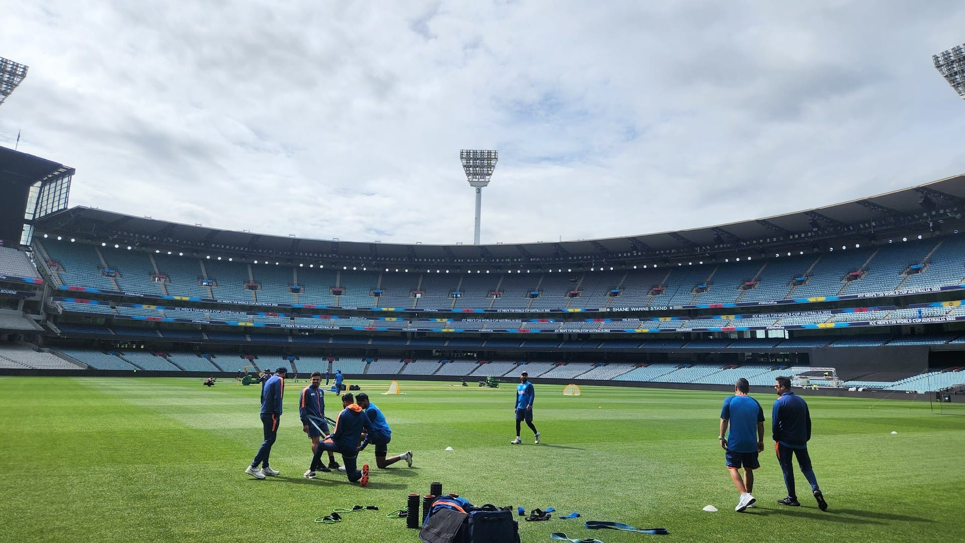 Ind vs Pak T20 World Cup Team India First Practice Session In Melbourne Rohit Sharma Practiced Batting