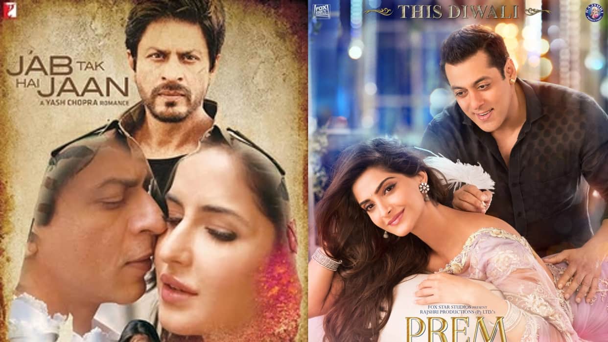 Box office collection of Salman Khan and Shahrukh Khan films released on Diwali