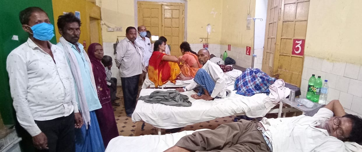 District hospital beds full