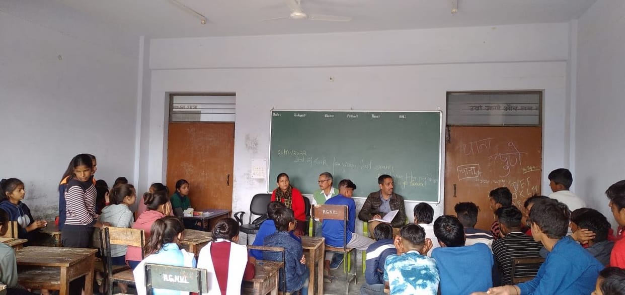 Child Welfare Committee reached the school and took information about the incident