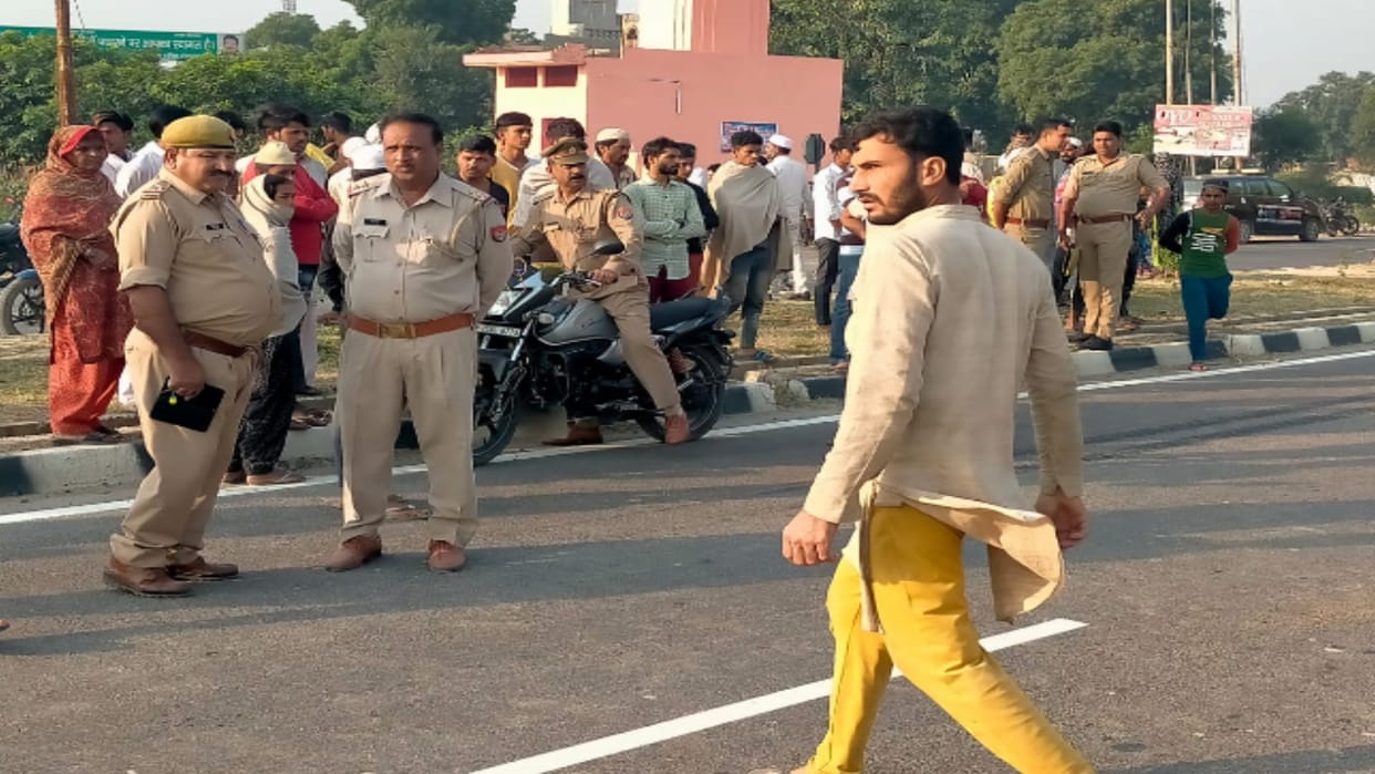 Shamli: watchman murdered with sharp weapons, police reached the spot, sent dead body to mortuary