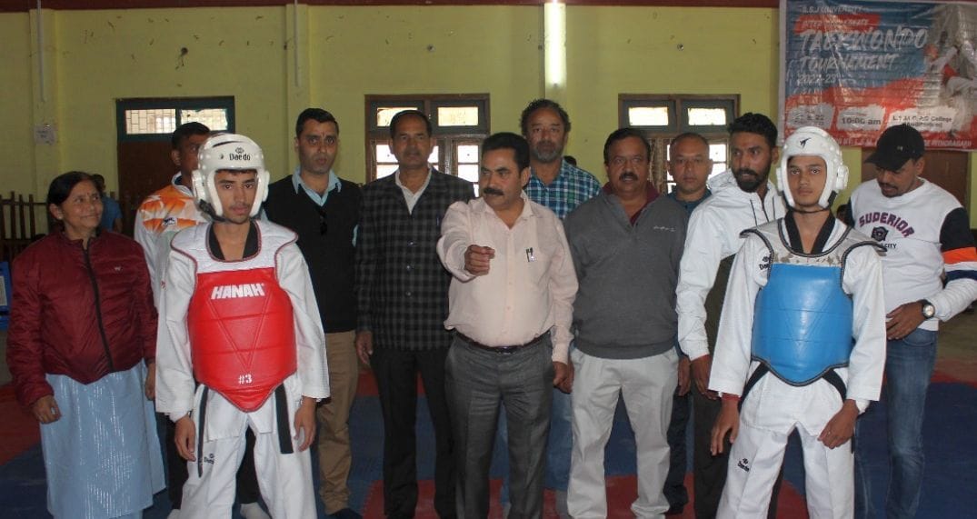 Taekwondo competition started in Pithoragarh college