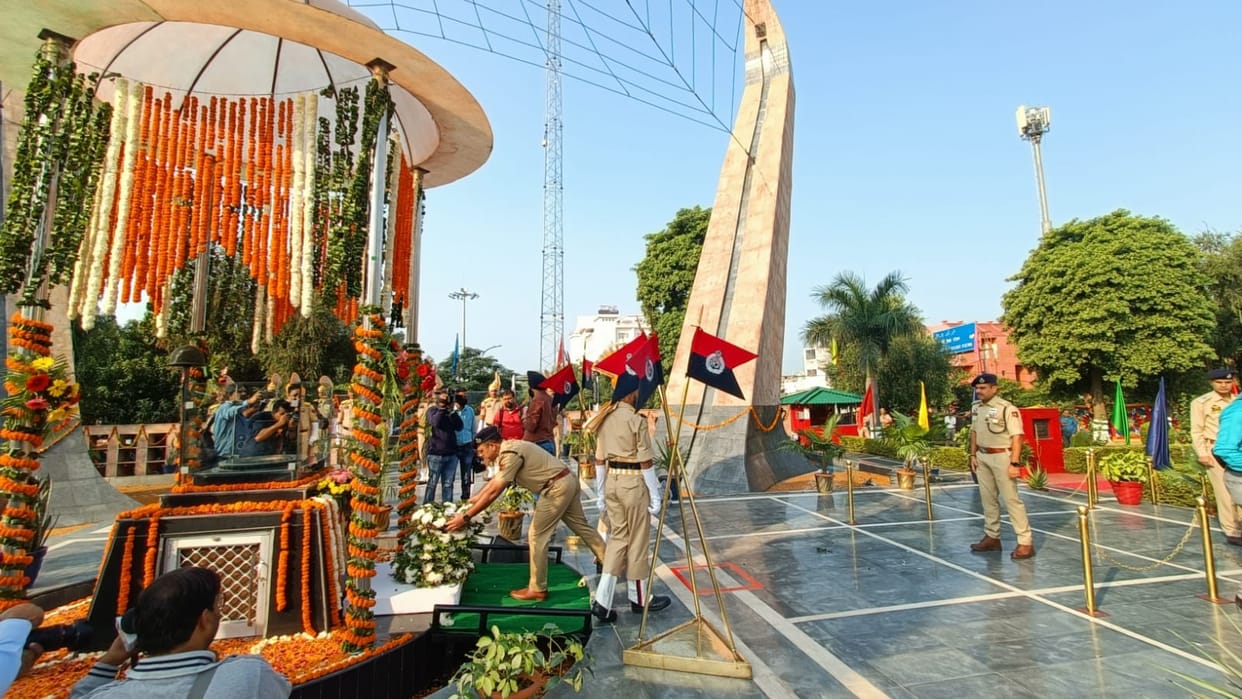 Police Commemoration Day: Tributes will be paid to the martyred police personnel today