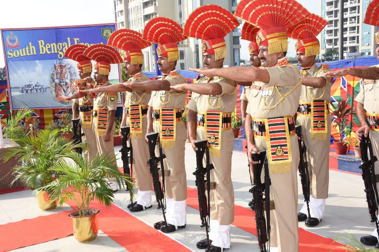 Police Commemoration Day: Tributes paid to martyrs at BSF Frontier Headquarters South Bengal Complex