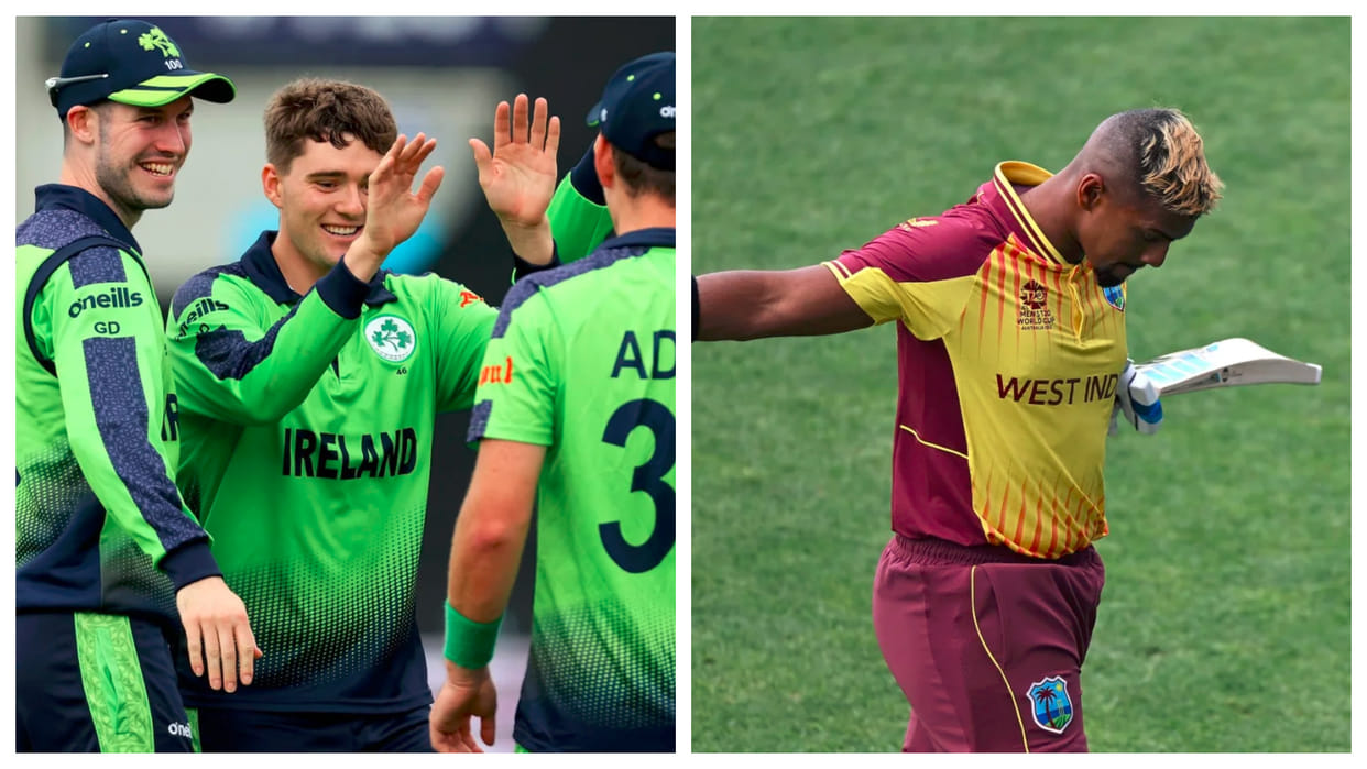 IRE vs WI T20 Live Score T20 World Cup 2022 Ireland vs West Indies Scorecard and Result News Updates in Hindi