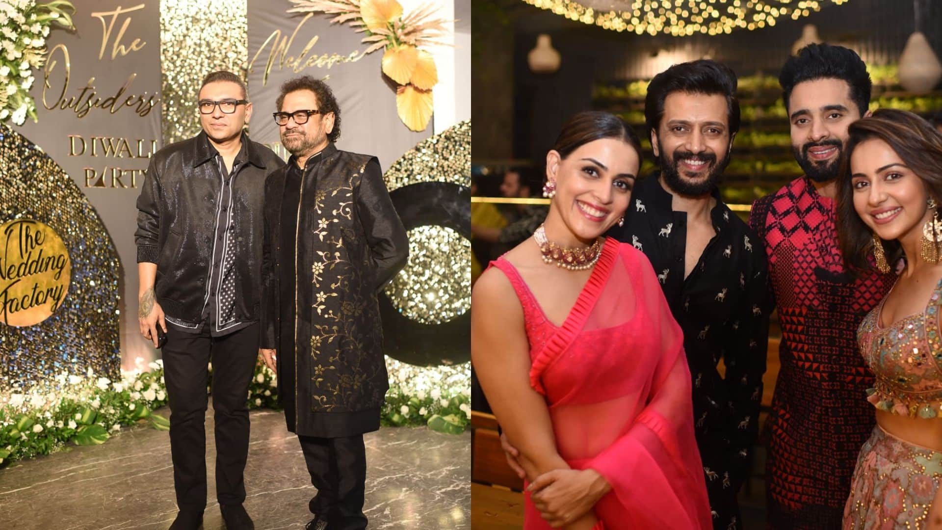 Taapsee Pannu hosted Diwali Party riteish genelia rakul preet jackky bhagnani neha dhupia inside photos