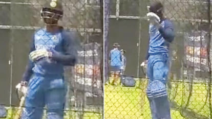 T20 WC: Virat Kohli stopped fans from shouting, said- don't speak during practice; IND vs PAK Nets Practice
