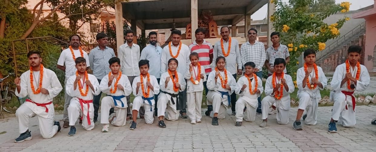 Seven children selected for national karate competition