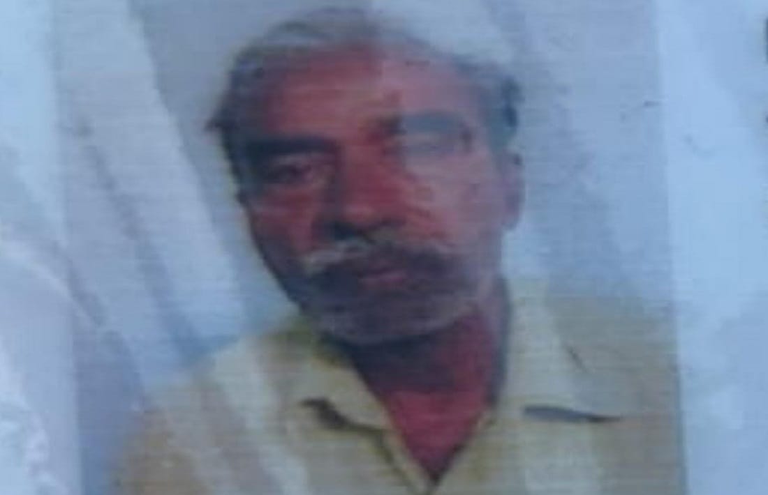 Dead body of old man found on highway side in Lanka in varanasi address of Gujarat on Aadhar card