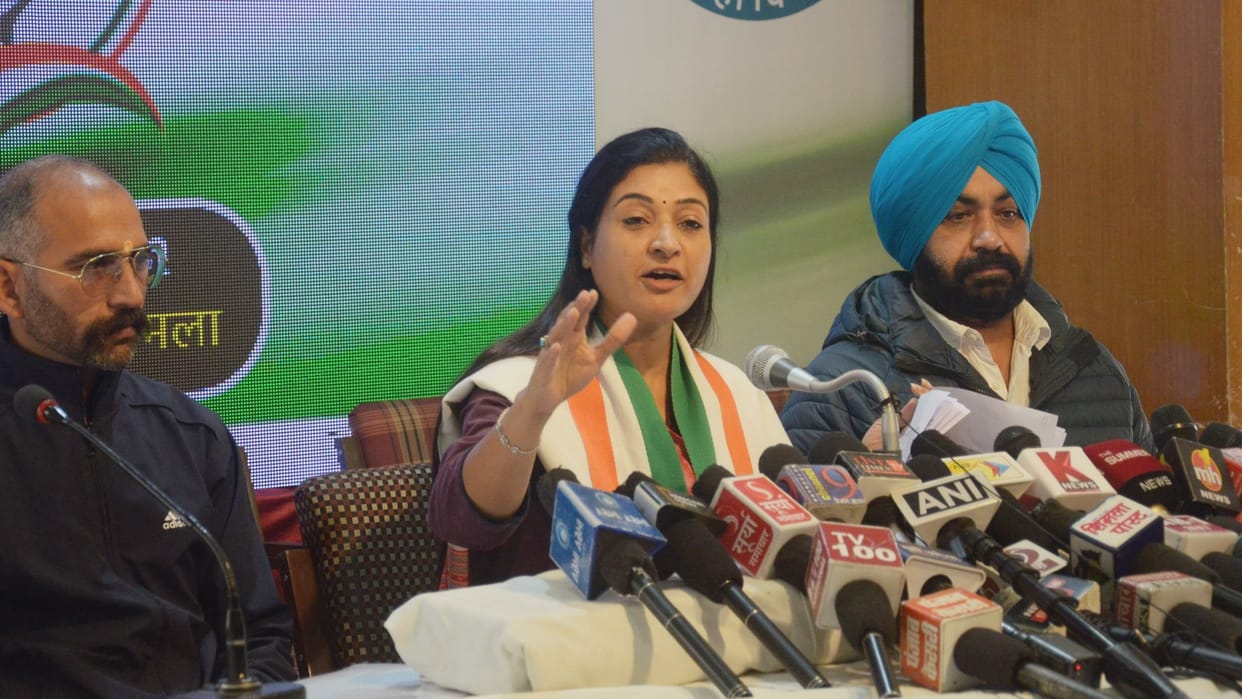 himachal pradesh election 2022 aicc spokesperson alka lamba press conference