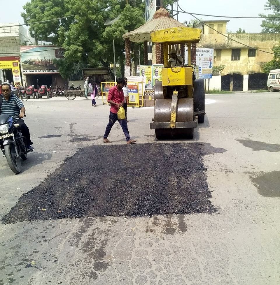 200 km of pothole-free roads, 500 km left