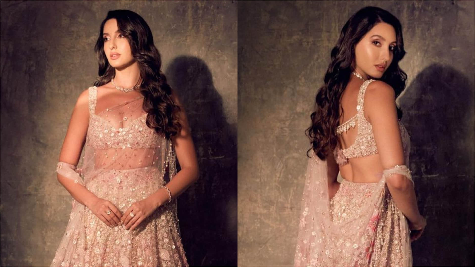 janhvi kapoor to nora fatehi bollywood actress latest blouse design in diwali party