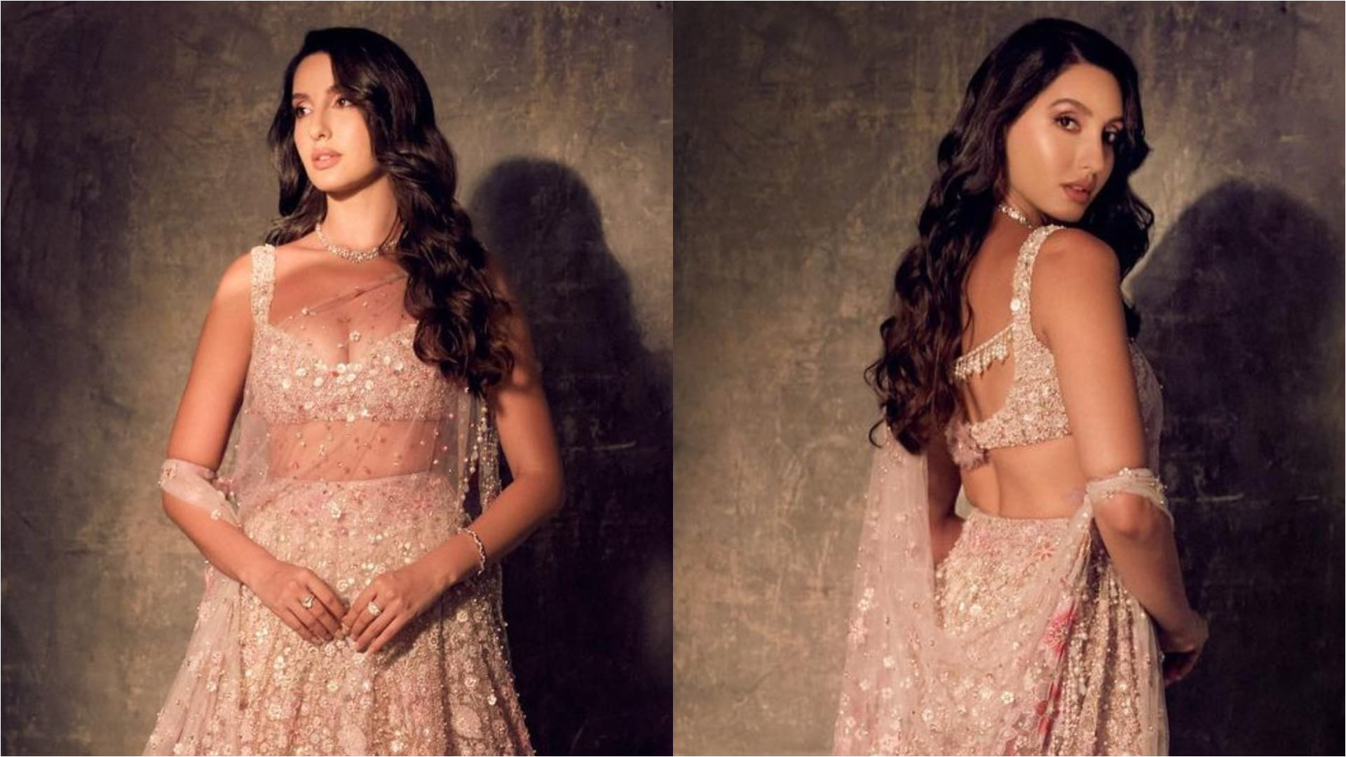 janhvi kapoor to nora fatehi bollywood actress latest blouse design in diwali party