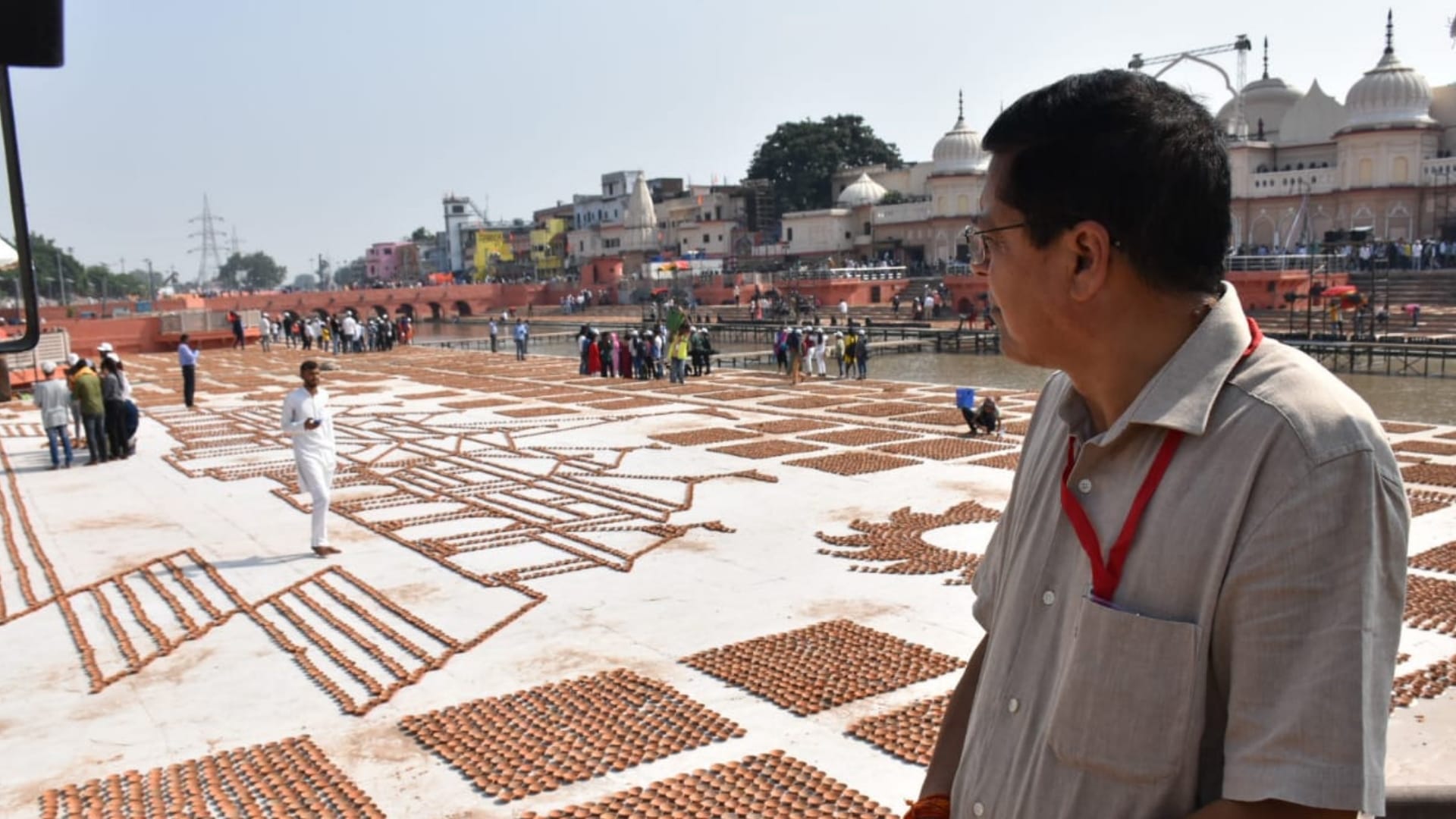 Deepotsav prepration continue in Ayodhya.