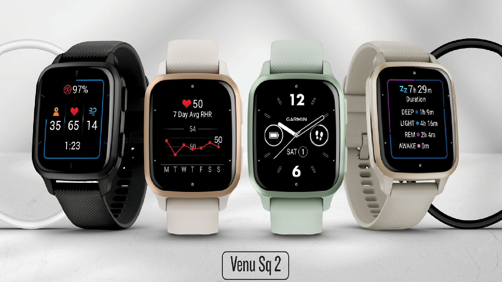 Garmin Venu Sq 2 Series launched in India With AMOLED Displays 11 Days of Battery