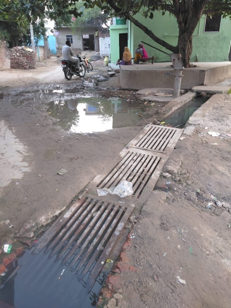 Street lights on paper are illuminating the village, even after the budget, the villagers are craving for development