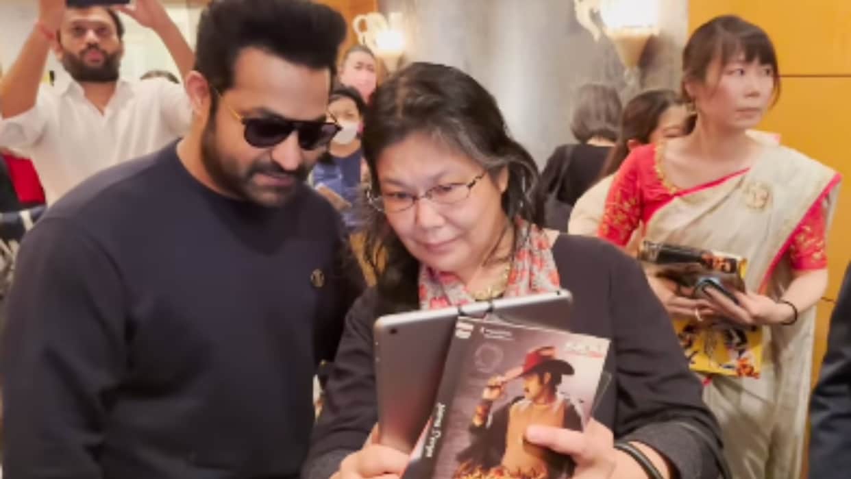 RRR In Japan: Jr ntr Female Fans starts crying on special screening of s s rajamouli film staring Ram Charan