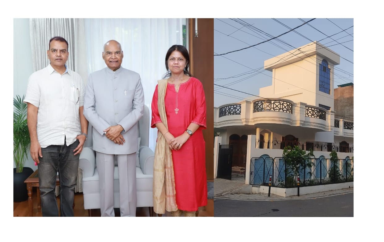 Doctor couple bought former President Ram Nath Kovind's bungalow in Kalyanpur