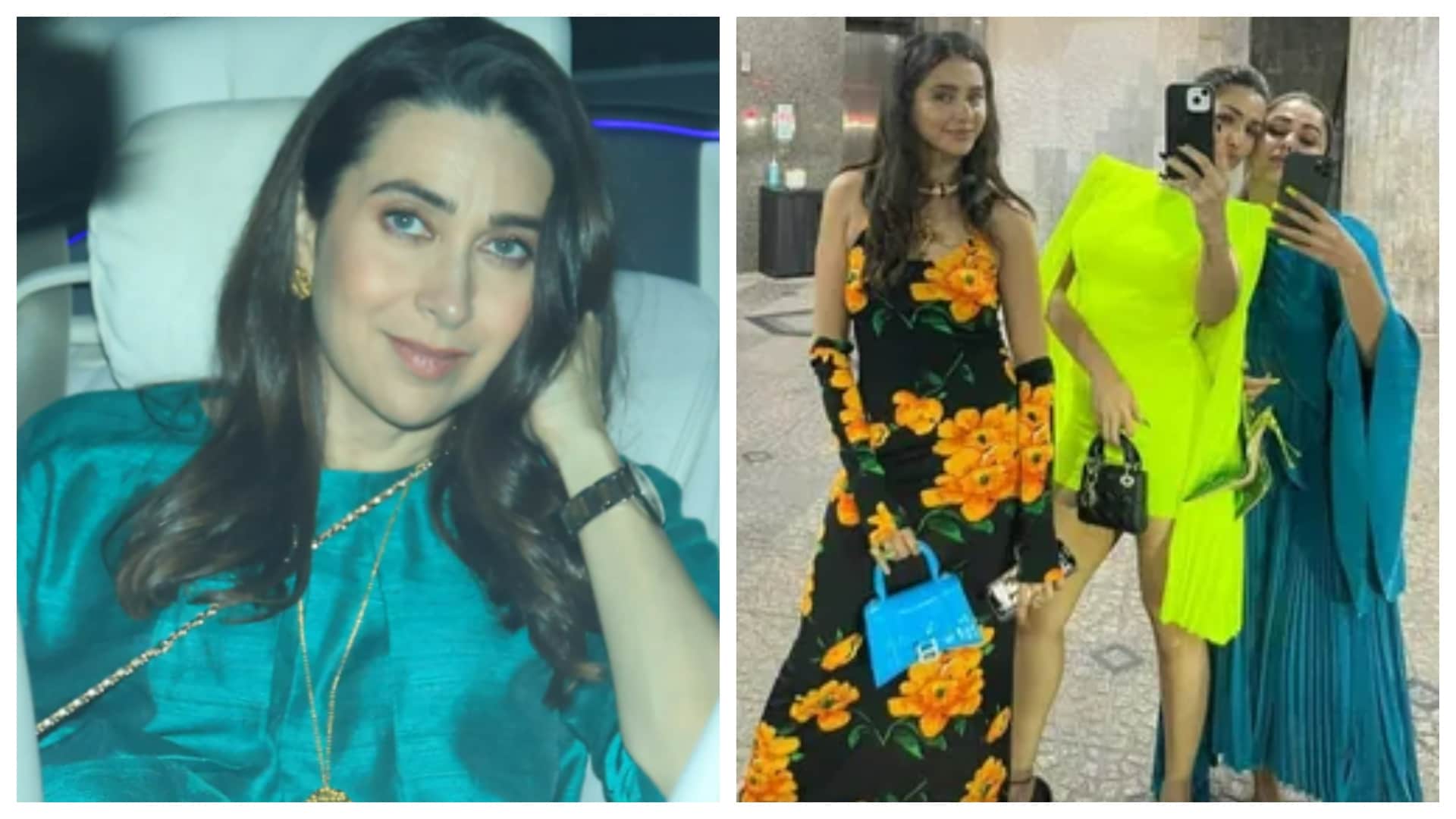 Kareena Kapoor Karisma Malaika Arora Shibani Dandekar Diwali bash bebo stuns in black outfits