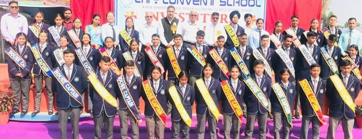 Student's Council in City Convent School