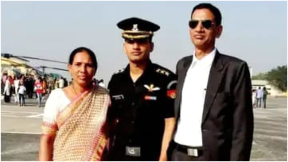 Major Vikas Bhambu of Rajasthan martyred in helicopter crash Arunachal Pradesh