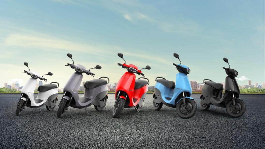 ola tvs and ather register positive growth in march 2023, know top 10 electric two wheeler companies