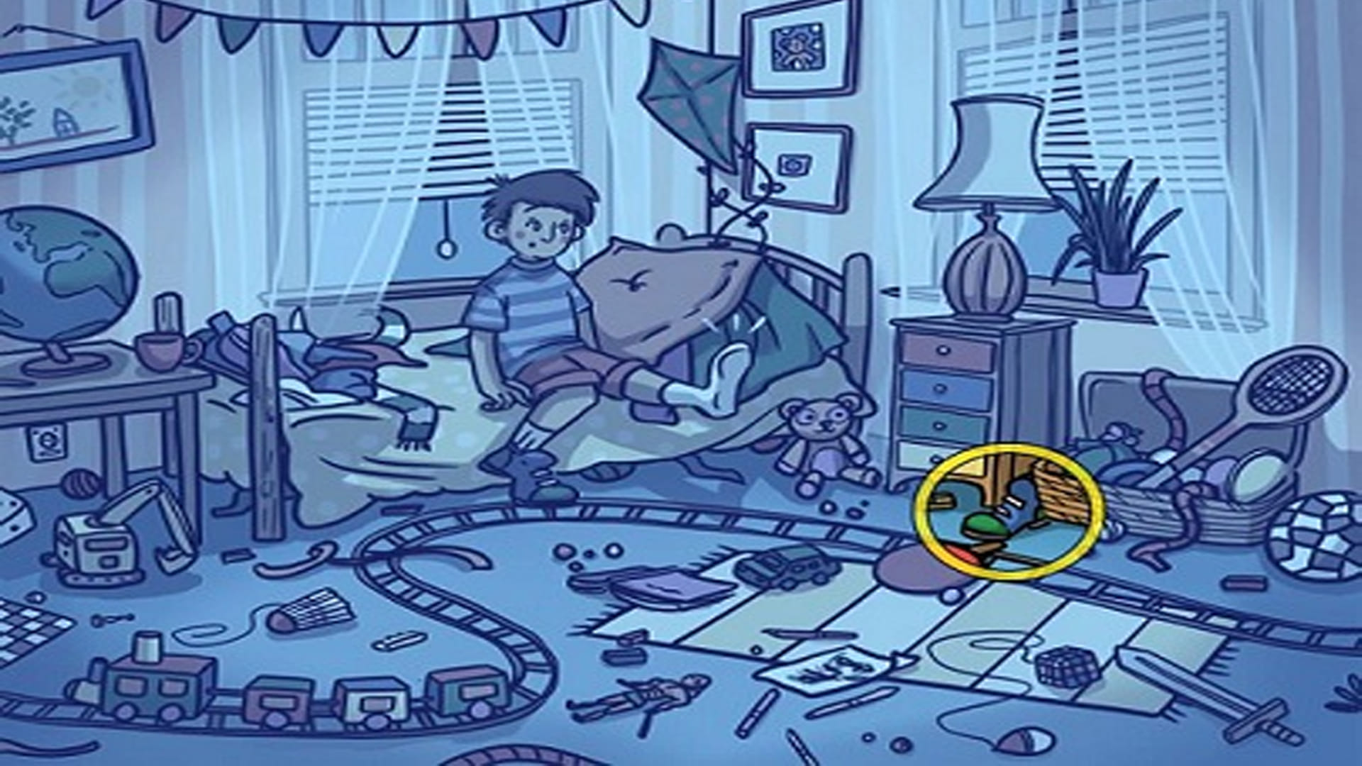 Optical Illusion for IQ Test: Can you spot the Boy’s Shoe hidden among toys in 9 secs