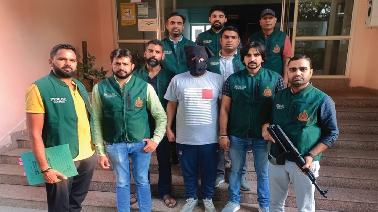 Delhi Police s Special Cell arrested a sharp shooter who demanded extortion of five crores