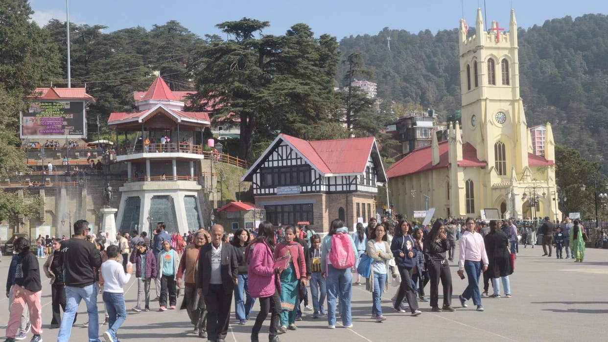 Himachal Weather update shimla minimum temperature recorded 14.4 degree celsius after 2015