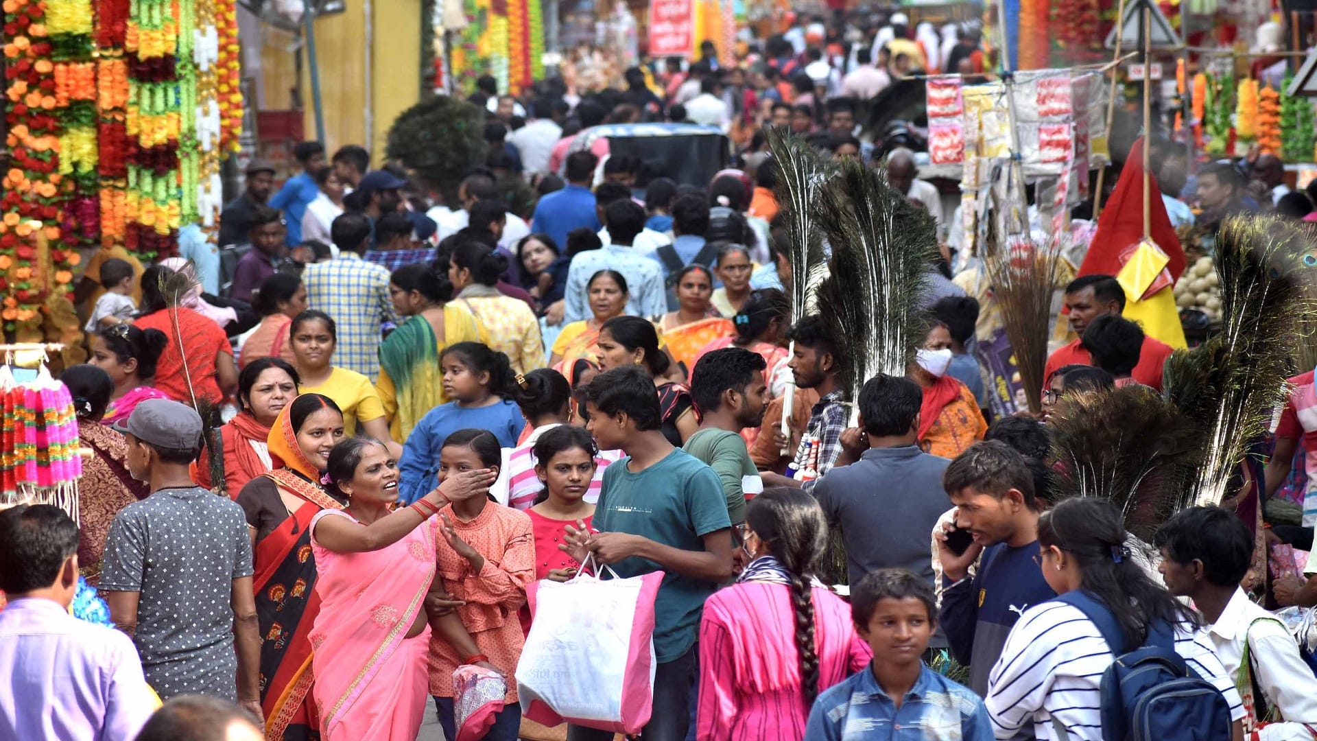 Mahalakshmi came with Kubera with the wealth of food grains