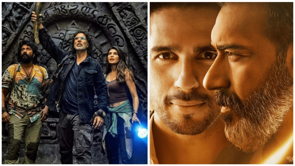 Tuesday Box Office Report Akshay Kumar Ram Setu Ajay Devgn Thank God Marathi film Har Har Mahadev Collection