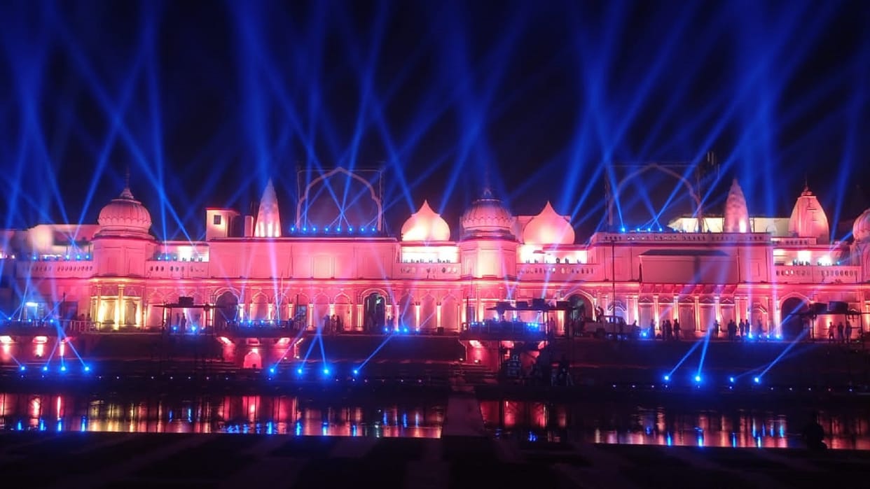 Ayodhya Deepostav News city is decorated to welcome its king Rama pictures