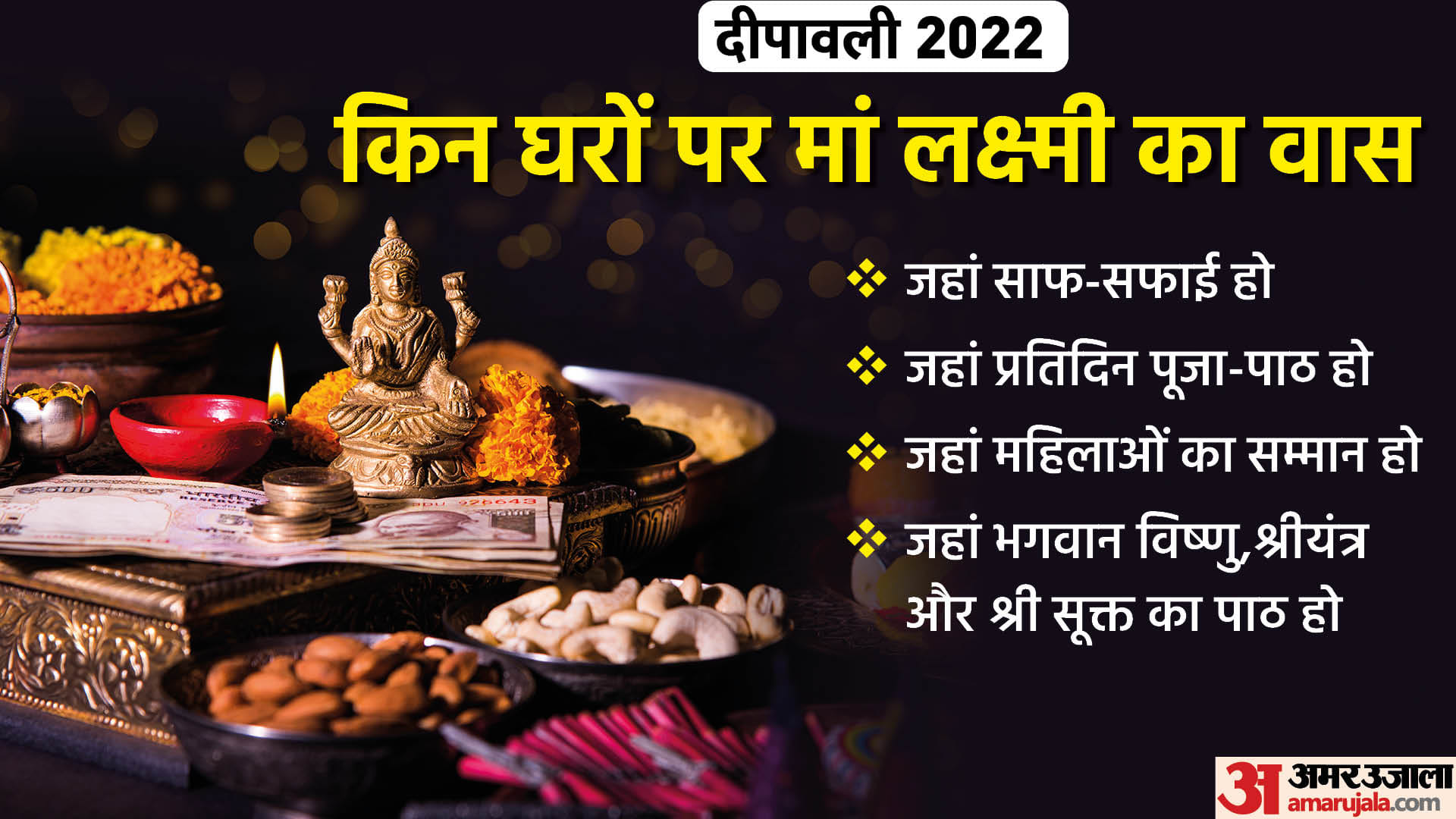 Diwali 2022 Start Date Importance of Lakshmi Ganesh Puja Vidhi Diwali Calendar Images Of Lakshmiji
