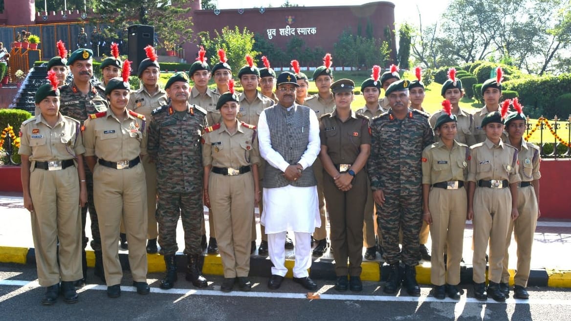 mos Defense Ajay Bhatt visits Northern Command headquarters udhampur review security and operational status
