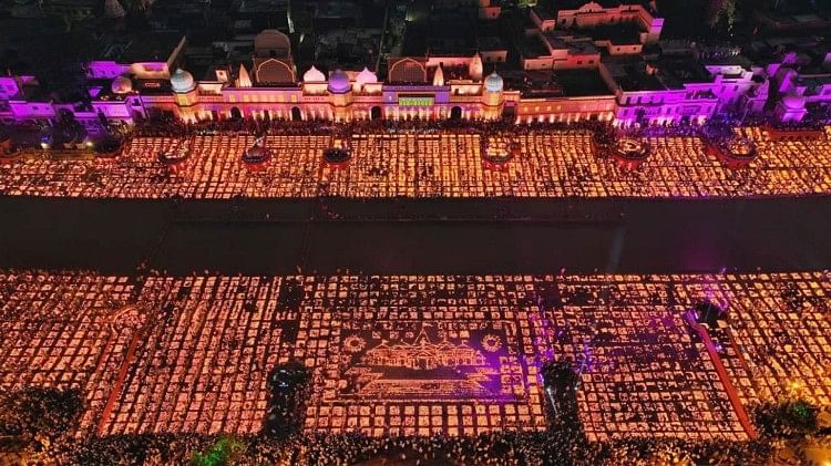 Lucknow News : दीपोत्सव में राष्ट्रपति हो सकती हैं शामिल, दीपोत्सव में 47 घाटों पर जलाए जाएंगे 24 लाख दीप