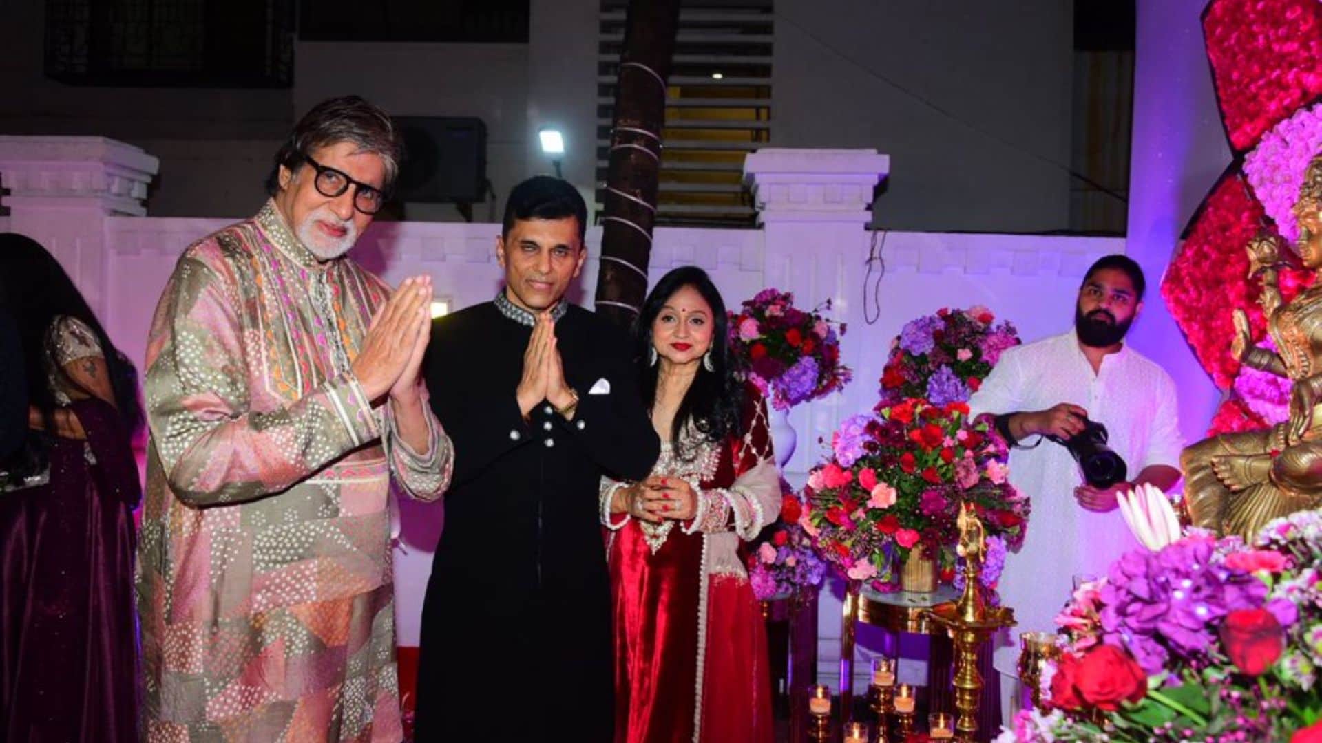 anand pandit diwali party 2022 amitabh bachchan akshay kumar kajol ajay devgn kriti sanon these stars reached